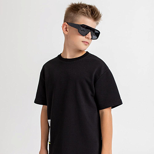 Костюм с шортами MIZA, черный